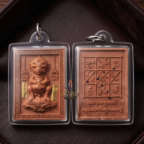 Supreme Phaya Si Hu Ha Ta "Sacred Takien Wood Powder & Gemstones" Amulet - Khru Ba Tao Wat Thung Setthi (Wat Ubosot Ban Lao) 2025 (Master Edition) Thai Blessing Co By RURUECHA