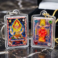 Supreme Phra Phrom (Four-Faced Brahma) Sacred Powder Locket - Ajarn Weerathep Yannakhru Prasit 2013 (Master Edition) Thai Blessing Co By RURUECHA