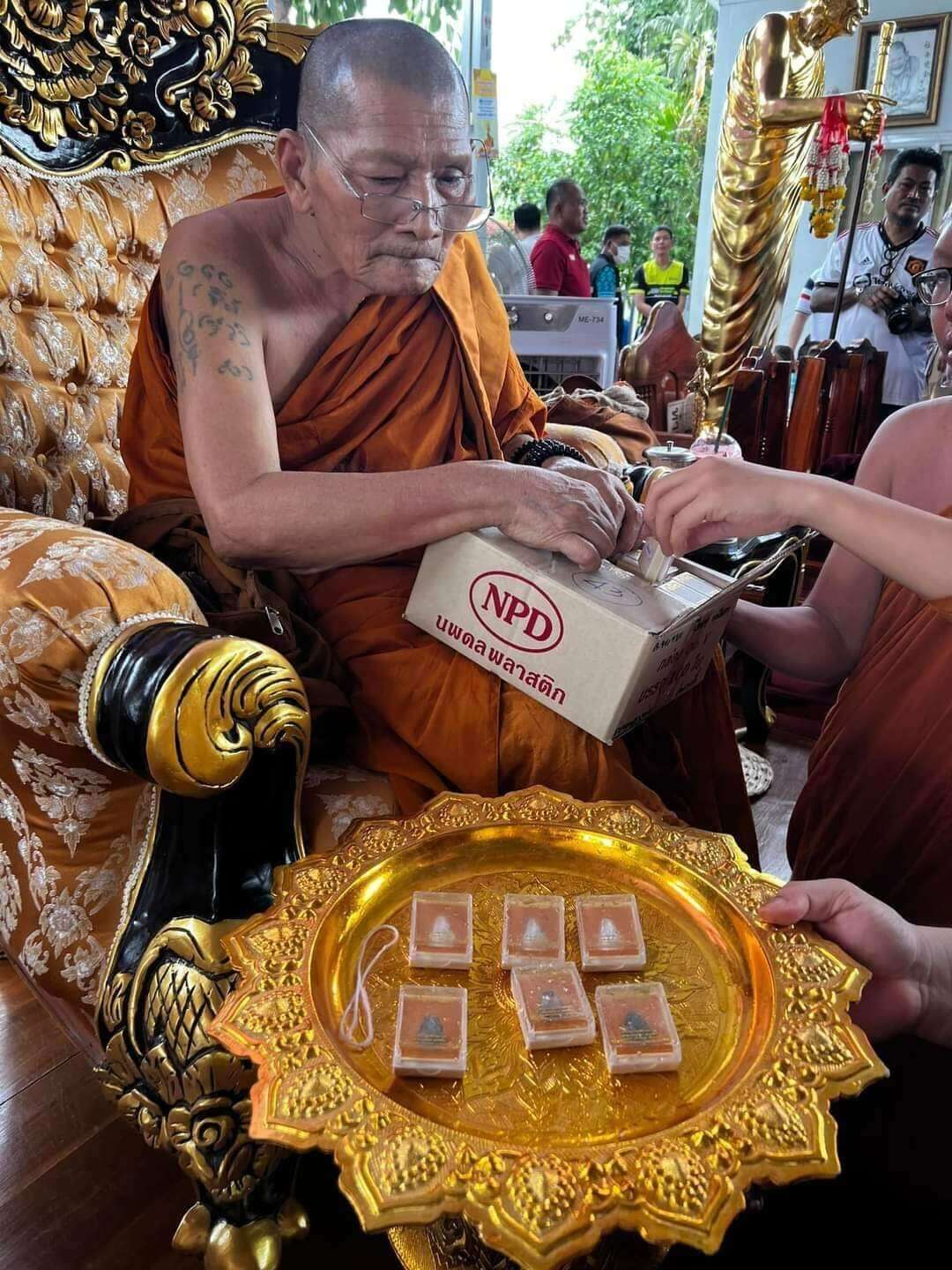 🌟 Supreme Phra Pidta Amulet - Blessed by Luang Pho Thong Sutthisilo & Consecrated by Luang Pu Sila - 100% Authentic! 🌟