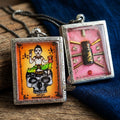 Supreme Phrai Kuman Nopphakao Sacred Ghost Oil Cased Locket - Ajarn Weerathep Yannakhru Prasit 2013 (Master Edition) Thai Blessing Co By RURUECHA