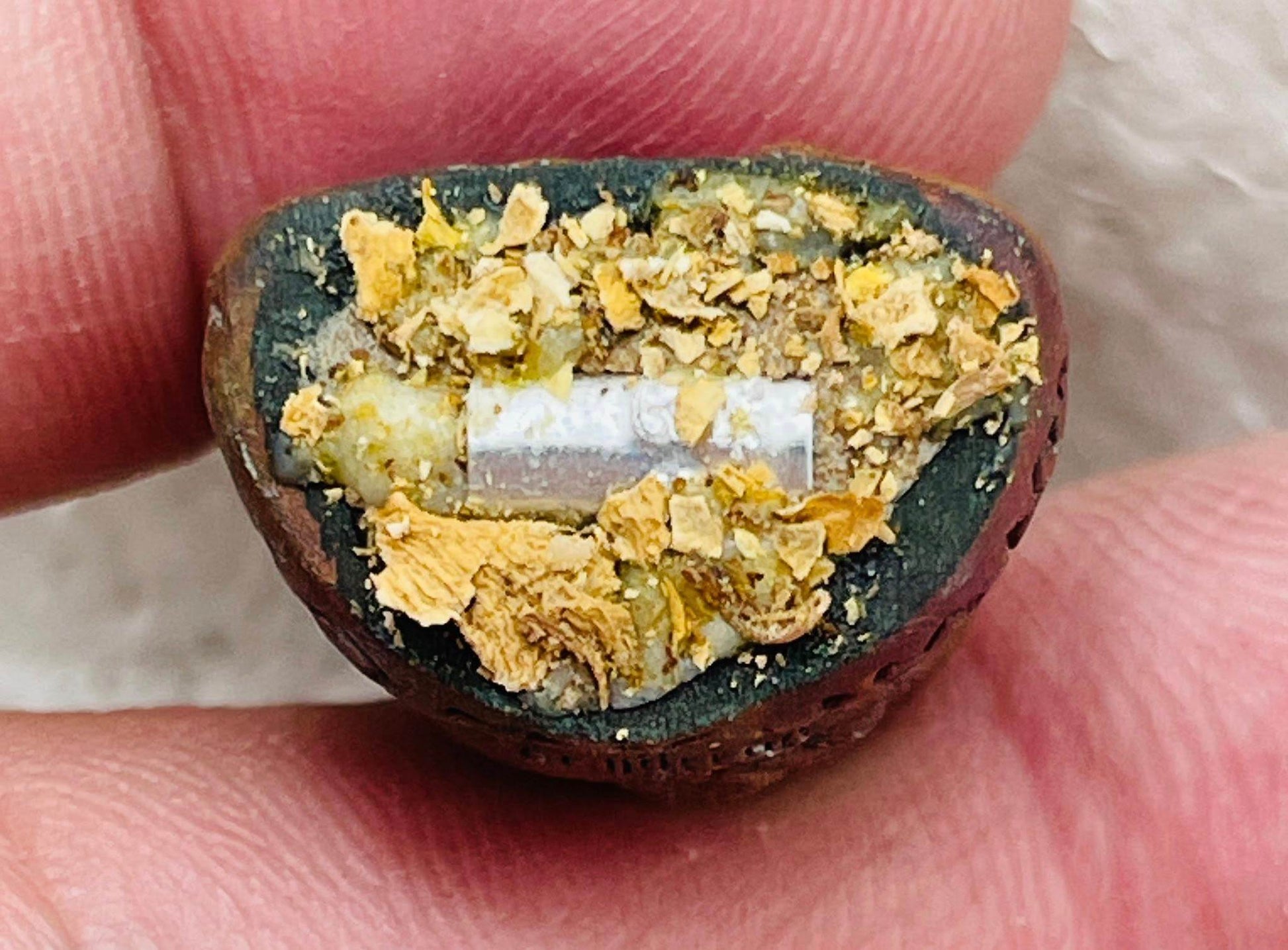Supreme Ruesi Narot amulet crafted with herbs and materials for spiritual protection and blessing