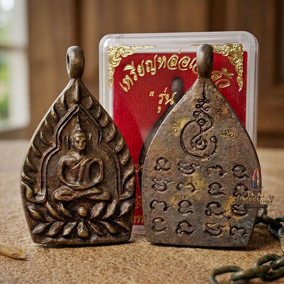 Supreme Wealth Magnet & Celestial Prosperity Jao Sua Cast Medallion 1st Edition Sacred Cast Bronze Alloy