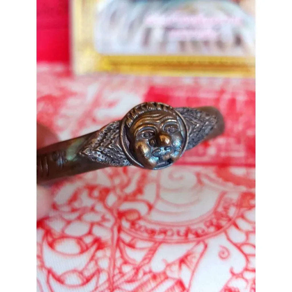Tai Pran Bun Wealth-Attracting Bracelet - Blessed Luang Phor Prasut, Sacred Cloud Metal, First Edition 2020 Ceremony