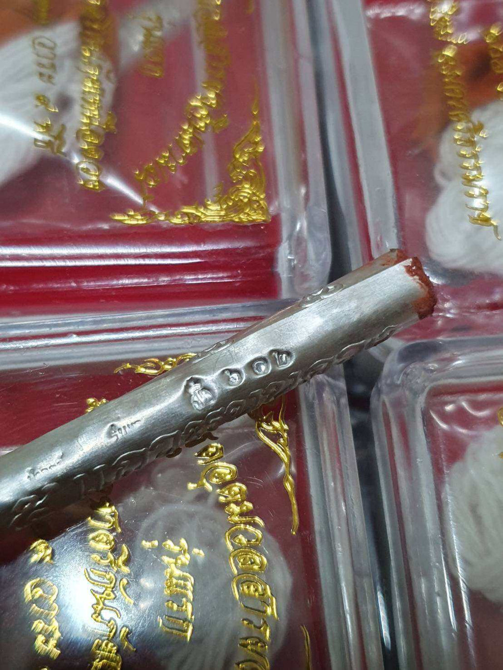 Takrud Maha Ud Chatri Kanpai Talisman Supreme Protection amulet by Luang Pu Im