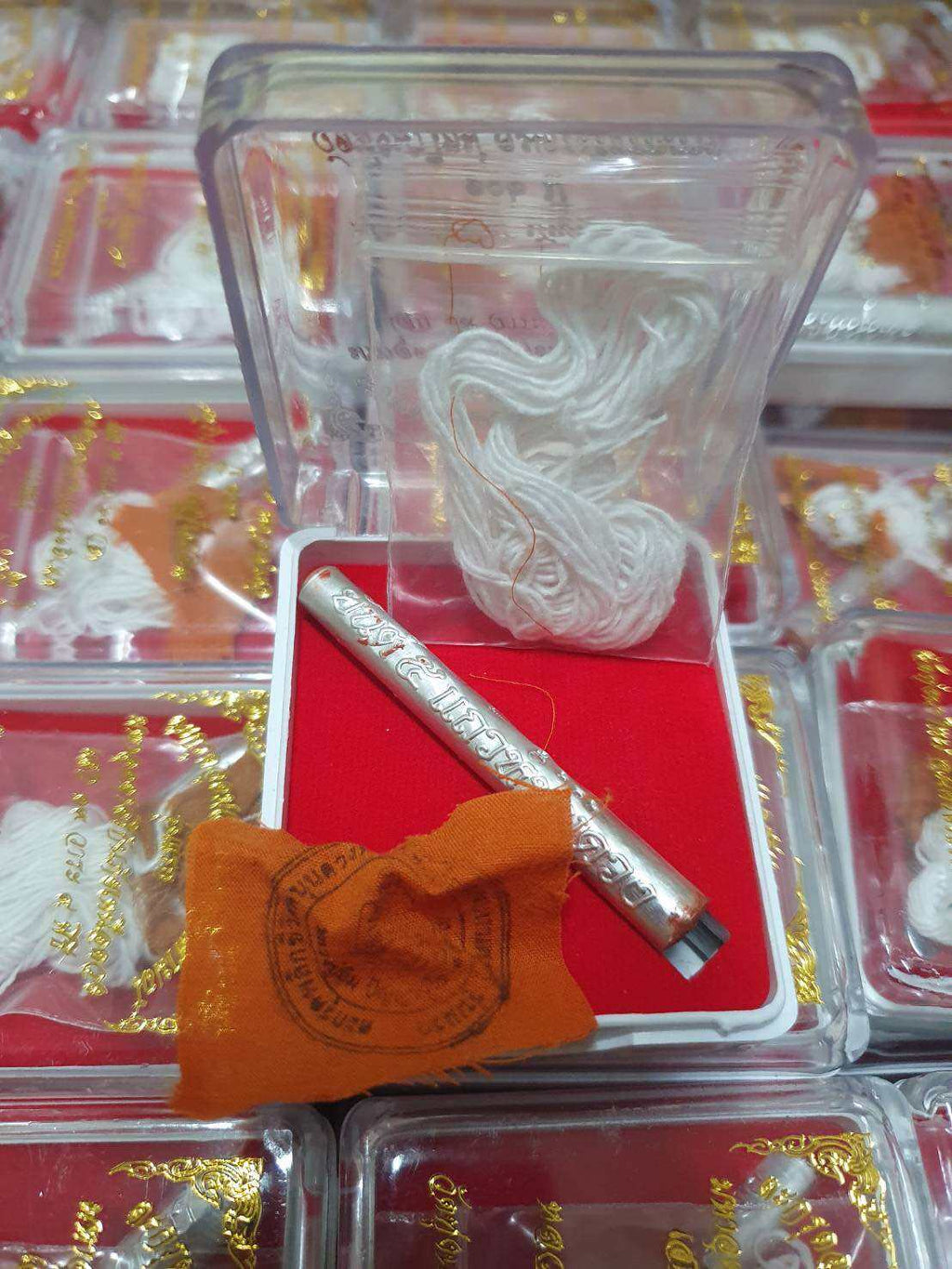 Takrud Maha Ud Chatri Kanpai Talisman Supreme Protection amulet by Luang Pu Im