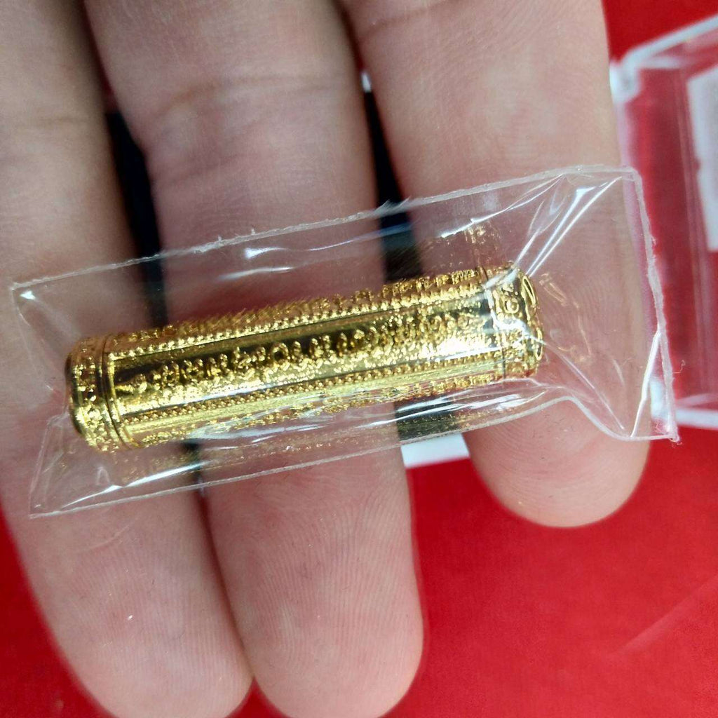 Takrut Amulet for Protection - 5 Lines Ultimate Universal Protection and Fortune Charm