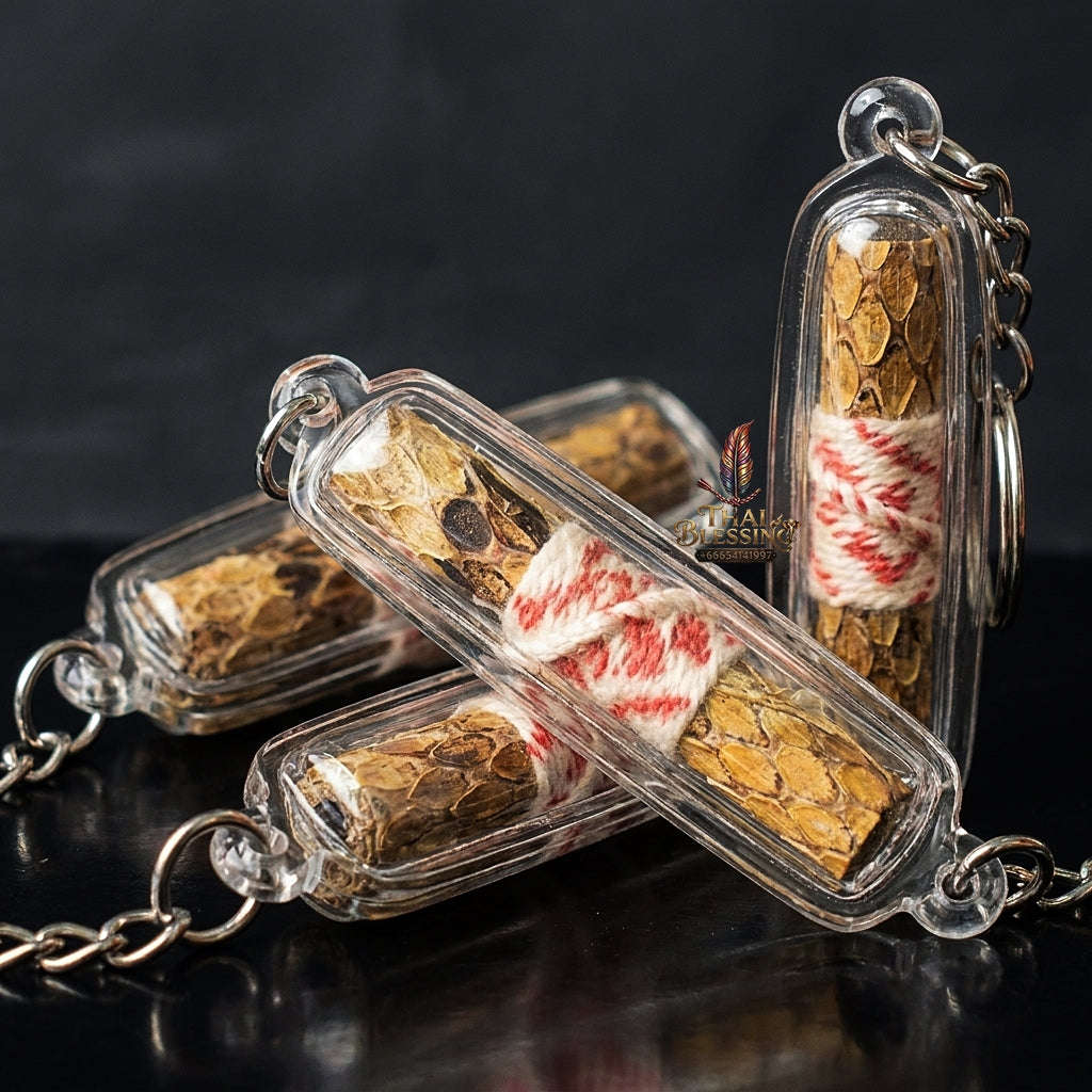 ✨ Takrut Maha Mon Phaya Ngu Lueam Luang (Great Python King Spell Takrut - Extreme Primal Seduction, Lust, & Wealth Attraction Edition) - Phor Kru Sangthong, Mueang Li
