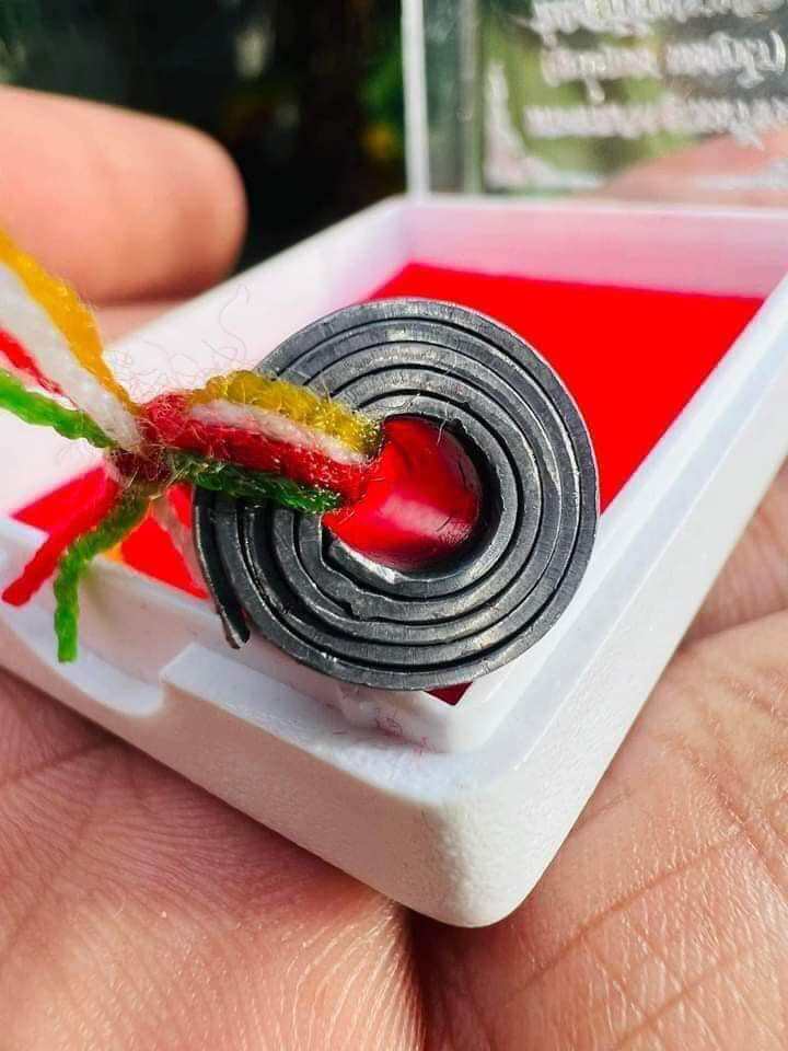 Takrut Phokasap Noon Duang Amulet Powerful Wealth and Good Fortune