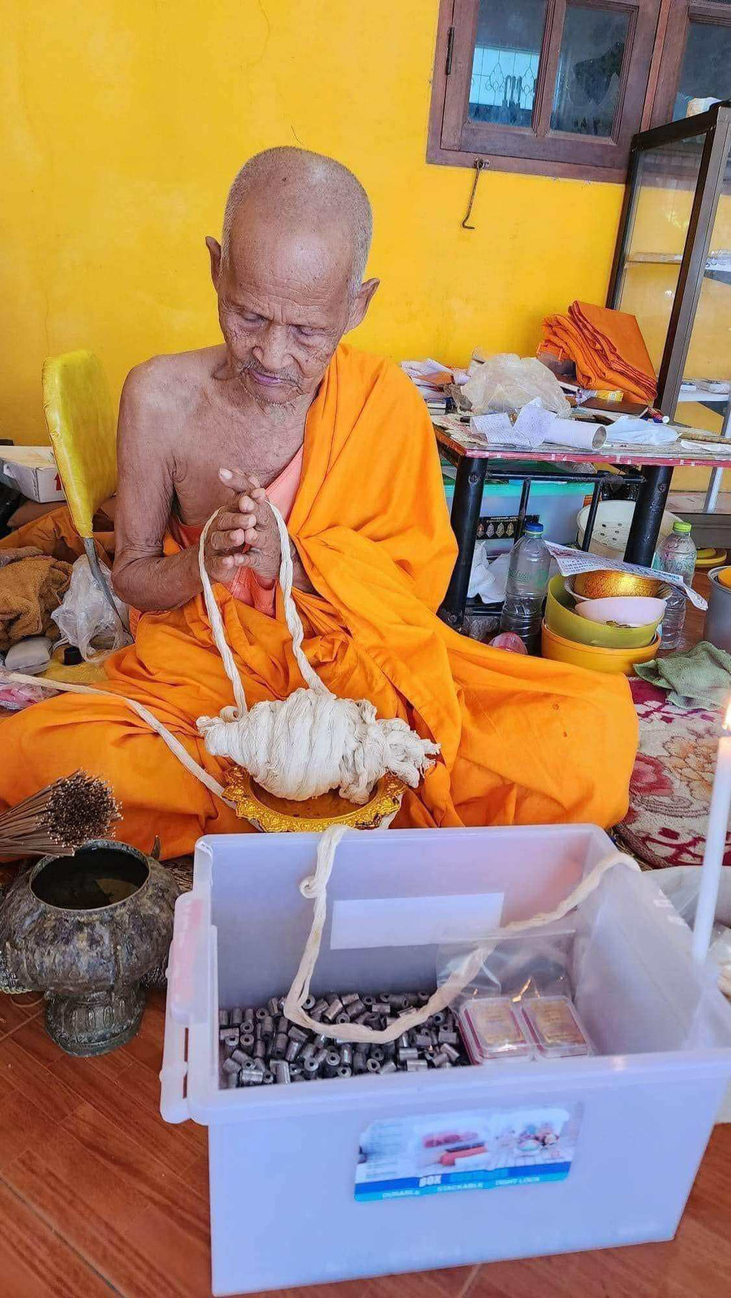 Takrut Phokasap Noon Duang Amulet Powerful Wealth and Good Fortune