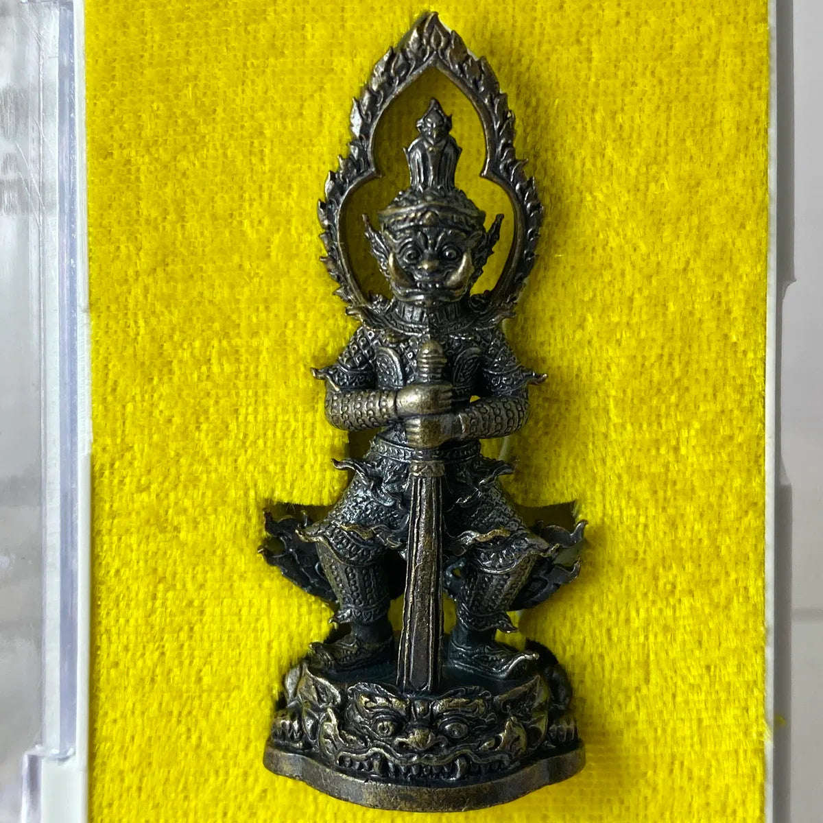 🪙 Tao Wessuwan “Treasure Vault Guardian” – Blackened Copper Wealth & Protection Amulet by Luang Pho Whan, Taphan Hin, Phichit (B.E. 2560)