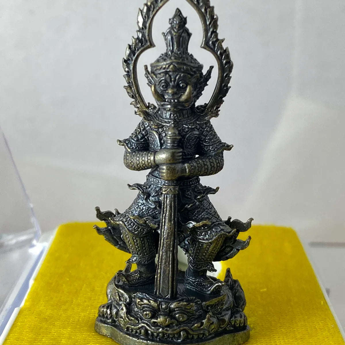 🪙 Tao Wessuwan “Treasure Vault Guardian” – Blackened Copper Wealth & Protection Amulet by Luang Pho Whan, Taphan Hin, Phichit (B.E. 2560)