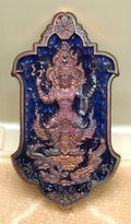 Taowessuwan Amulet Wat Ku Suea, Chiang Mai - Rainbow Copper & Blue Enamel Default Title