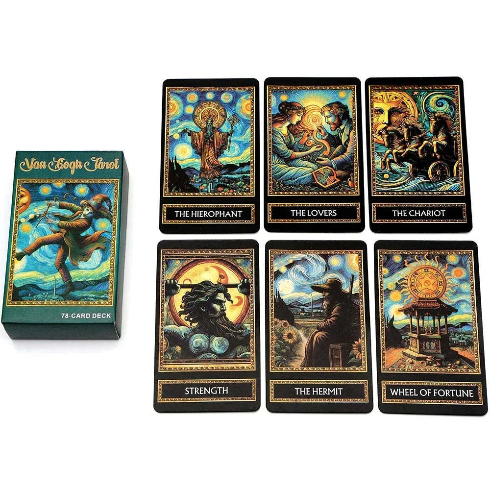Tarot Cards Deck 78 Card Oracle Divination Edition for Portable Fortune Telling Game