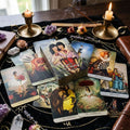 Tarot of Mystical Moments Deck (83 Pcs Cards Edition) - Surreal Collage Art by Catrin Welz-Stein English Edition for Intuitive Readings, Divination & Tarot Collectors Thai Blessing Co By RURUECHA