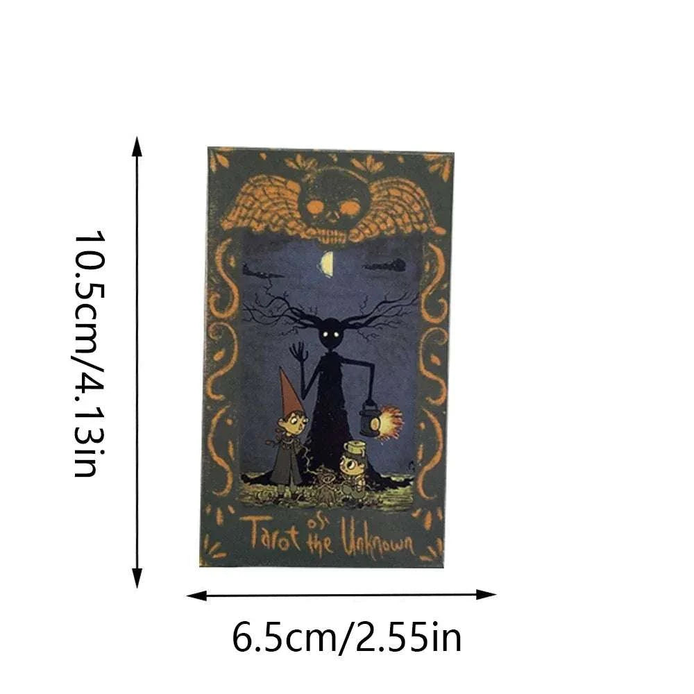🃏 Tarot of the Unknown 78 Card Deck | Original Rider Tarot Inspired | Beginner-Friendly with E-Booklet