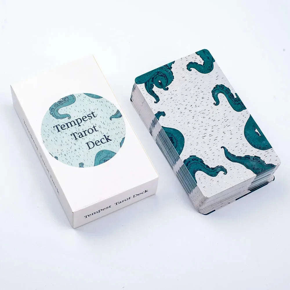 Tempest Tarot Deck - 78 Ocean-Inspired Cards with Guidebook for Beginners