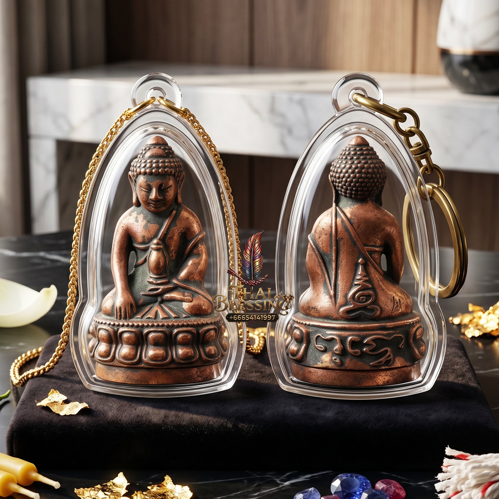 ✨💰👑 Authentic Thai Amulet Sovereign Wealth Multirior - Premium Consecrated Resource Catalyst & High-Presence Persona Node