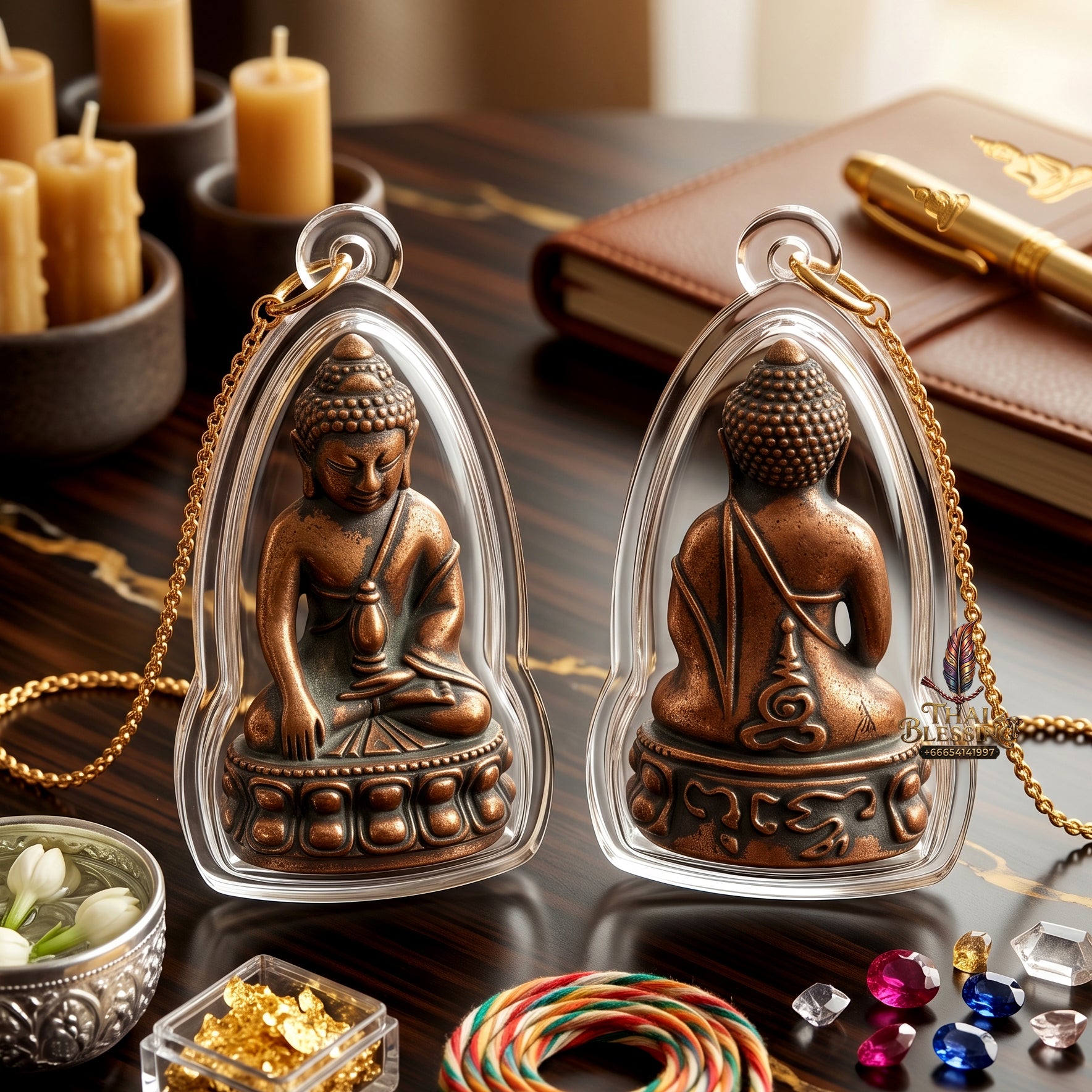 ✨💰👑 Authentic Thai Amulet Sovereign Wealth Multirior - Premium Consecrated Resource Catalyst & High-Presence Persona Node Waterproof frame