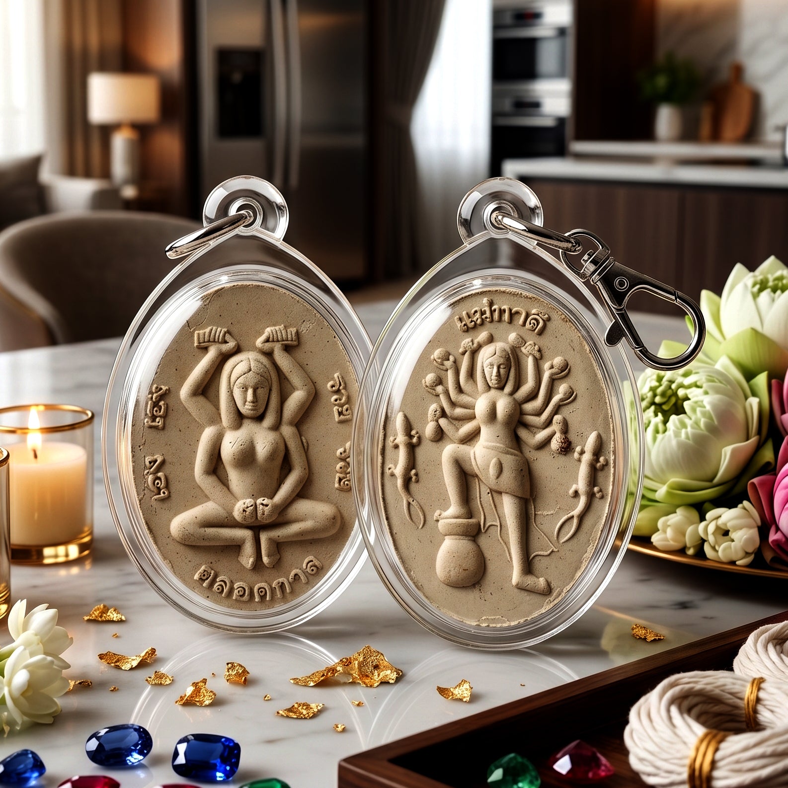✨🧘‍♂️🌀 Authentic Thai Amulet Sovereign Gravitational Core - Cosmic Inflow Regulator, Kruba Kampeng Vacuum Wealth Matrix