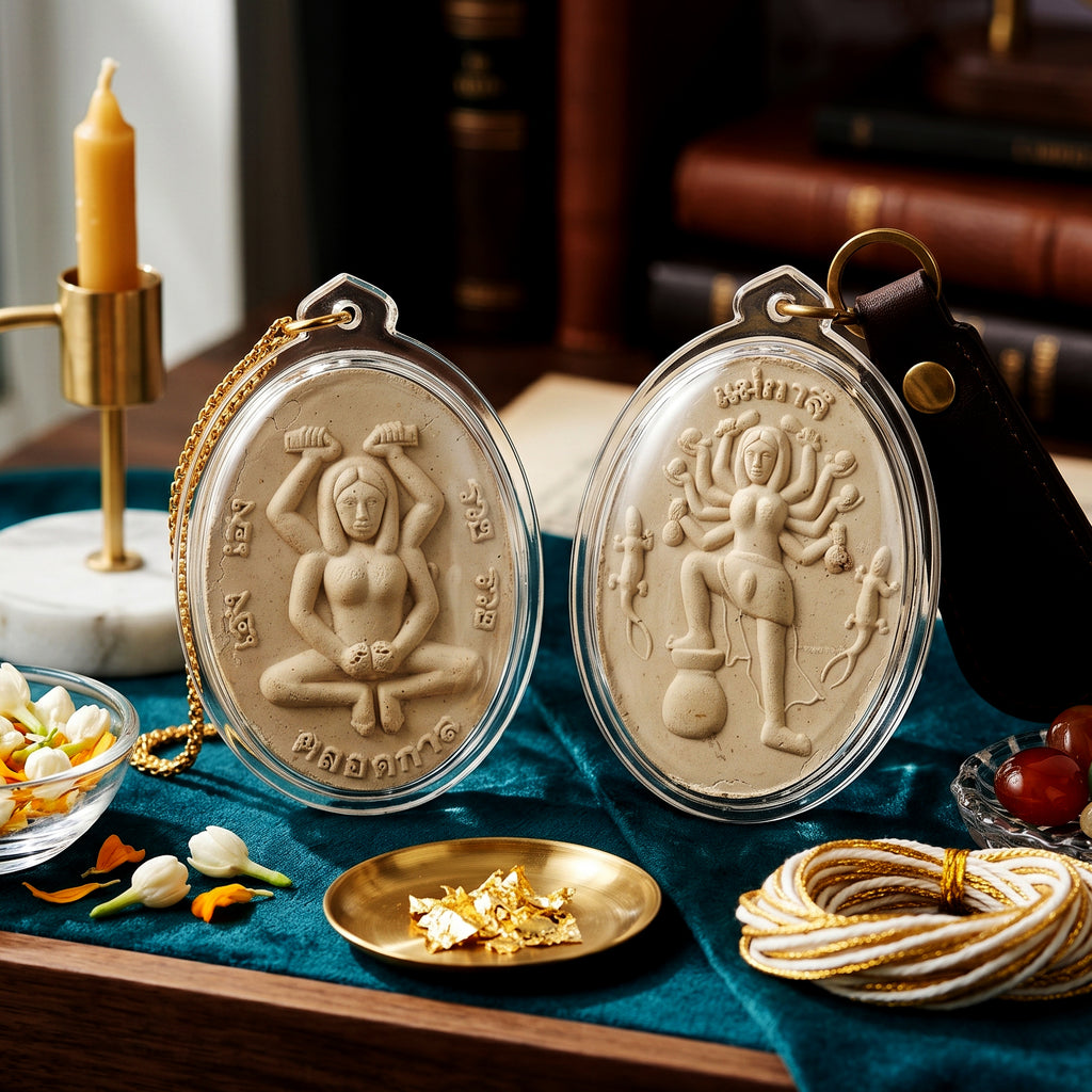 ✨🧘‍♂️🌀 Authentic Thai Amulet Sovereign Gravitational Core - Cosmic Inflow Regulator, Kruba Kampeng Vacuum Wealth Matrix