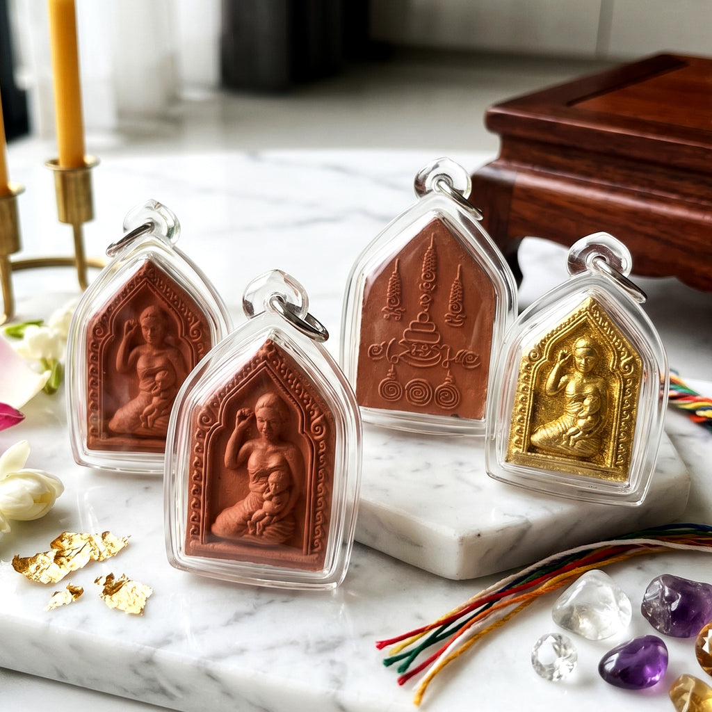 ✨🧘‍♂️🔮 Authentic Thai Amulet Sovereign Nurturer Matriarch - Divine Infancy Core, Ajarn Sitthichai Khao Oor Lineage Masterpiece