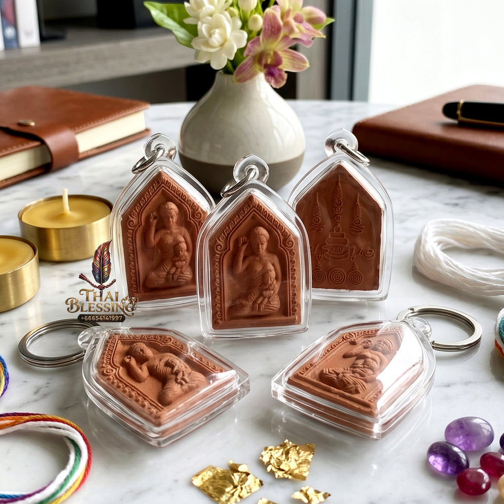 ✨🧘‍♂️🔮 Authentic Thai Amulet Sovereign Nurturer Matriarch - Divine Infancy Core, Ajarn Sitthichai Khao Oor Lineage Masterpiece