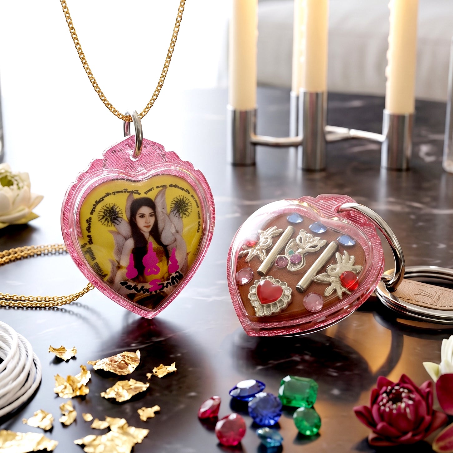 ✨🦊💎 Authentic Thai Amulet Nine-Tailed Fox Matrix - Radiant Social Fluidity Locket, Mae Ruesi Phakhinee Elite Conversion Node