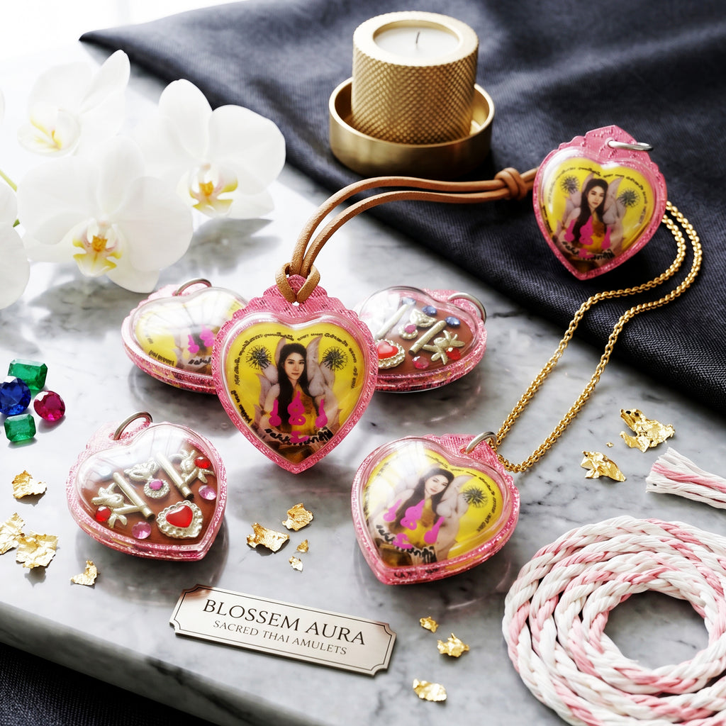 ✨🦊💎 Authentic Thai Amulet Nine-Tailed Fox Matrix - Radiant Social Fluidity Locket, Mae Ruesi Phakhinee Elite Conversion Node