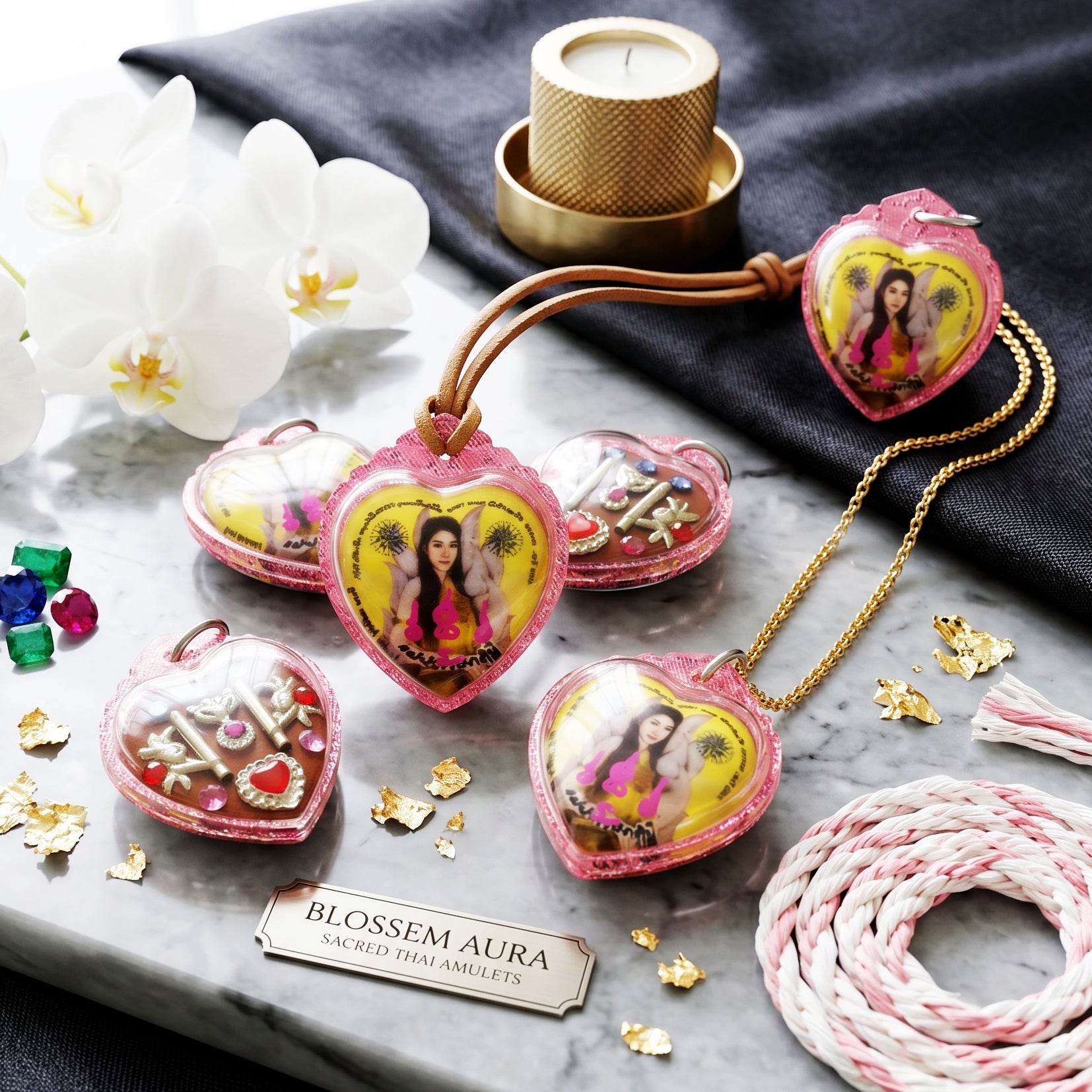 ✨🦊💎 Authentic Thai Amulet Nine-Tailed Fox Matrix - Radiant Social Fluidity Locket, Mae Ruesi Phakhinee Elite Conversion Node