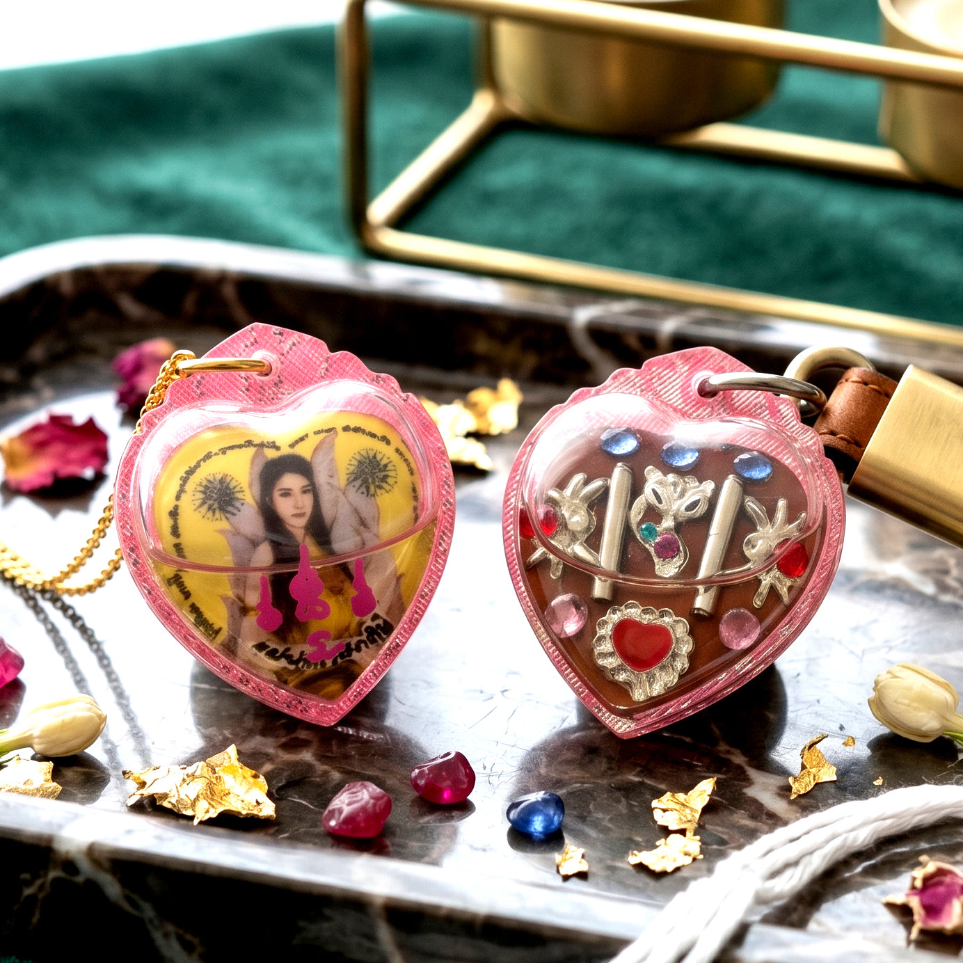 ✨🦊💎 Authentic Thai Amulet Nine-Tailed Fox Matrix - Radiant Social Fluidity Locket, Mae Ruesi Phakhinee Elite Conversion Node
