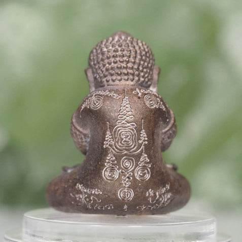 Phra Pidta Amulet - Limited Edition Sacred Bronze Wealth Amulet by Luang Pho Yod (999 pcs) Wat Takro