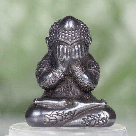 Phra Pidta Amulet – Miracle Wealth Edition (Mekasit Alloy with Silver &amp; Gold Takrut) by Luang Pho Yod - Thai Blessing Co