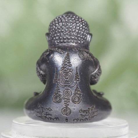 Phra Pidta Amulet – Miracle Wealth Edition (Mekasit Alloy with Silver &amp; Gold Takrut) by Luang Pho Yod - Thai Blessing Co