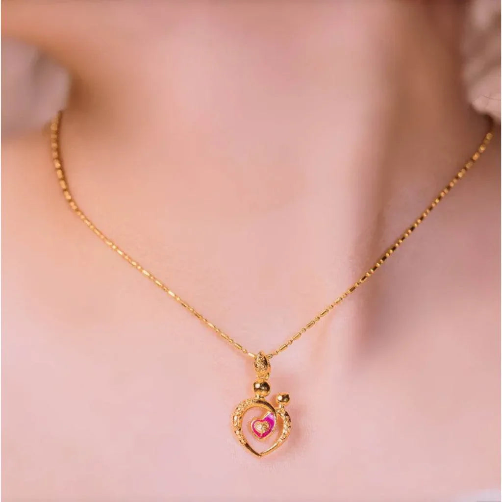 Inn Kuu Na-Ok-Taek Eternal Love Bond Pendant - Timeless Jewelry for Always in Your Heart