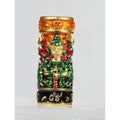 Twin-Faced Takrud Lord Wessuwan - Enamelled Antique-Gold Edition by Luang Phor Prong, Wat Tham Phrutakhian (Limited Numbered & Boxed) Default Title