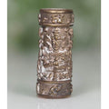 Twin-Faced Wessuwan Takrud - Unpolished Edition by Luang Phor Prong, Wat Tham Phrutakhian (Serial Coded, Boxed) for Spiritual Protection Default Title