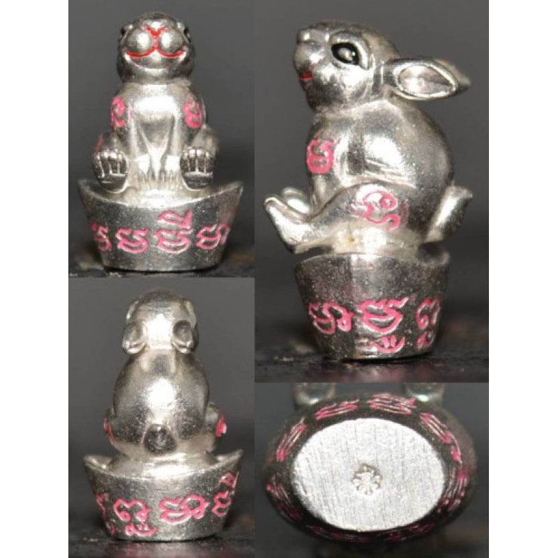 Golden Wealth Rabbit Amulet – 106th Blessing Edition by Phor Than Im | Limited 2023 Collection - Thai Blessing Co