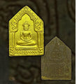 Khun Paen Love Attraction Amulet by LP Mian, Buriram, Thailand - Powerful Billionaire Love Spell Charm Charm herb powder embedded with 1 Takrud