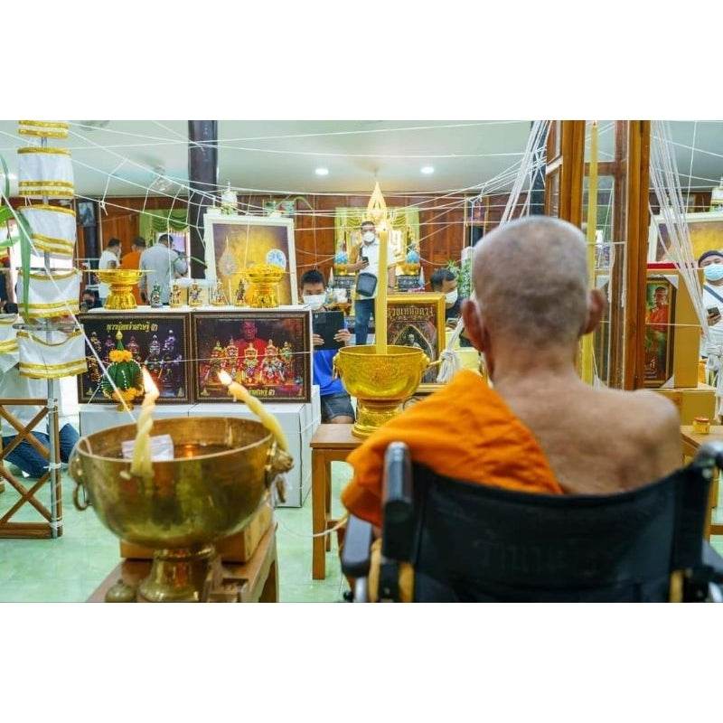 Thai Wealth Blessing Statue Limited Edition Set for Prosperity and Abundance Decor - Elevate Your Space