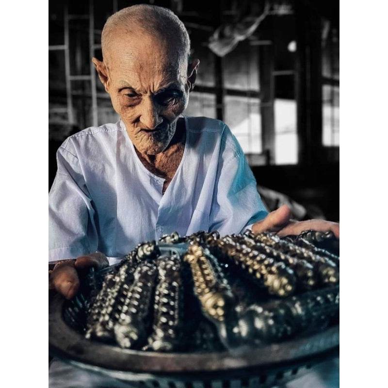 Takrud Namman Por Petch Prachada – Limited Sacred Love &amp; Fortune Amulet (Silver Masterpiece, Only 108 Made) - Thai Blessing Co
