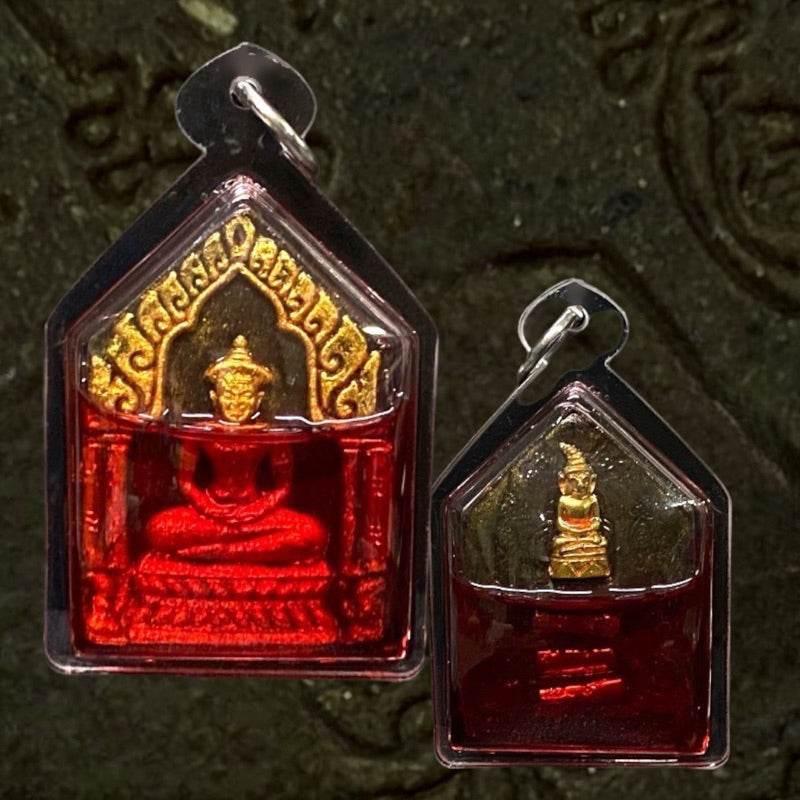 Khun Paen Love Attraction Amulet by LP Mian, Buriram, Thailand - Powerful Billionaire Love Spell Charm Charm herb powder embedded with 5 Takrud