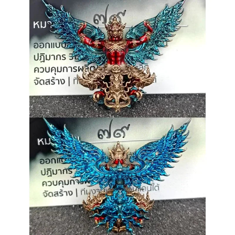 🦅 GARUDA: SRI BODHISATTA 🌊 The Majesty of the South: Elevate Your Authority and Prosperity with the Sacred Bodhisattva Garuda Large 5*4.5 cm