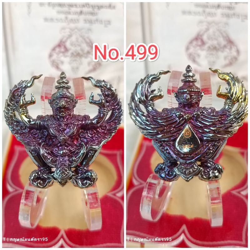 พญาครุฑ มหาโภคทรัพย์ สุเรนทรชิต รุ่นแรกหลวงปู่ฮก รตินฺธโร เมตตาปลุกเสก ณ.อุโบสถวัดราษฎร์เรืองสุข พ.ศ.2560 Thai Blessing Co ผิวรุ้งNo.499 / ขนาด3*3ซม. ผิวรุ้งNo.1252 / ขนาด3*3ซม. สัมฤทธิ์ลงยาNo.105 / ขนาด3*3ซม. ผิวรุ้งNo.1252 / ขนาด3*3ซม.-ผิวรุ้งNo.499 / ขนาด3*3ซม.-สัมฤทธิ์ลงยาNo.105 / ขนาด3*3ซม.-สัมฤทธิ์ลงยาNo.960 / ขนาด3*3ซม.-กะไหล่เงินฝังพลอย309 / ขนาด3*3ซม.-บรอนซ์เงิน309 / ขนาด3*3ซม.-ทองขัดเงาลงยาดำ309 / ขนาด3*3ซม.-ผ้ายันต์ขนาดA3ใหญ่ / ขนาด3*3ซม.-