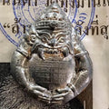 Phra Rahu Amulet – Lead Alloy with Kruba Nanta’s Sacred Kala Powder, 2553 Edition by Kruba Lert, Wat Thung Man Tai, Lampang Default Title