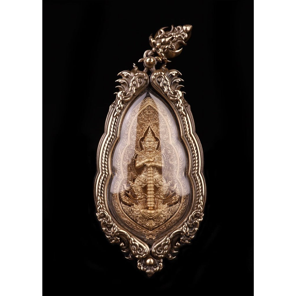Thao Wessuwan Authentic Rare Vessavana Amulet