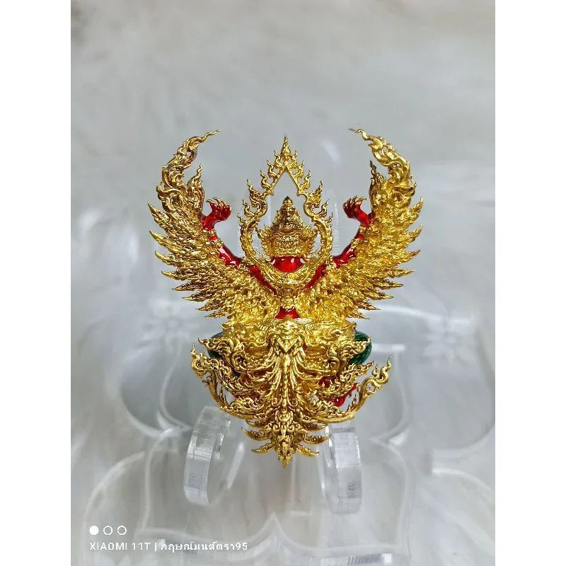 Phaya Garuda Amulet – Wat Wimutthitham Empowerment for Protection, Strength, and Spiritual Merit