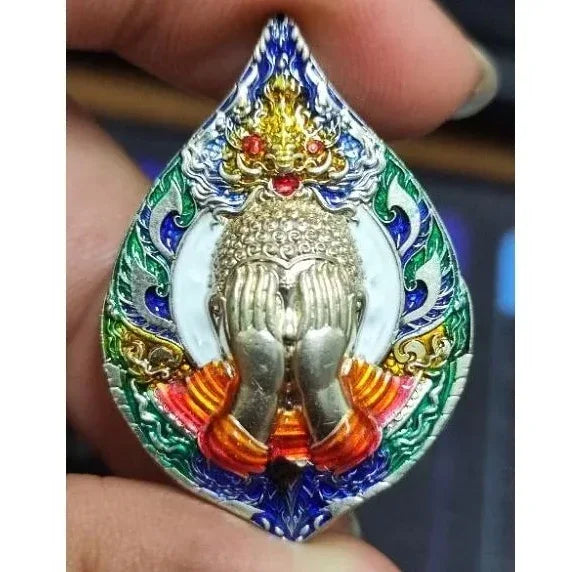 Prosperity Victory Talisman Phuttha Silp Phra Pidta Chana Jon from Thailand