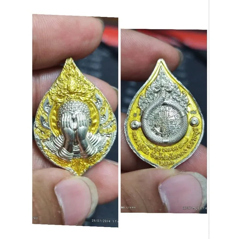 Prosperity Victory Talisman Phuttha Silp Phra Pidta Chana Jon from Thailand