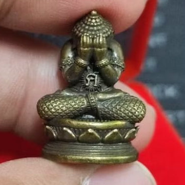 Unlock Supreme Blessings & Ultimate Protection – Authentic ‘Sila Prom Mahamongkol’ Phra Pidta Amulet by Luang Pu Sila