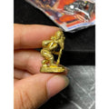 Chuchok Amulet for Prosperity and Protection Blessed by Ajarn Pramot at Wat Khao Chachum Ratchaburi Gold plated shoulder S